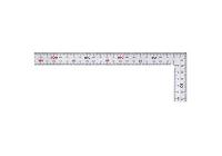 30 x 15cm Thước eke vuông mạ nhũ bạc Niigata MT-30