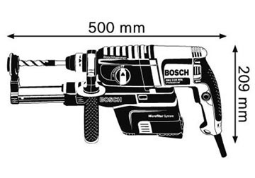 32mm Máy khoan búa 710W Bosch GBH 2-23 REA