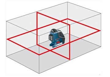 Máy cân mực laser 2 tia Bosch GLL 2-80