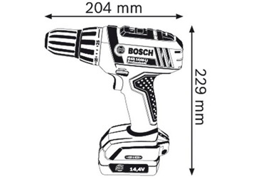 Máy khoan/vặn vít dùng pin Bosch GSR 1440-LI